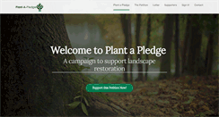 Desktop Screenshot of plantapledge.com